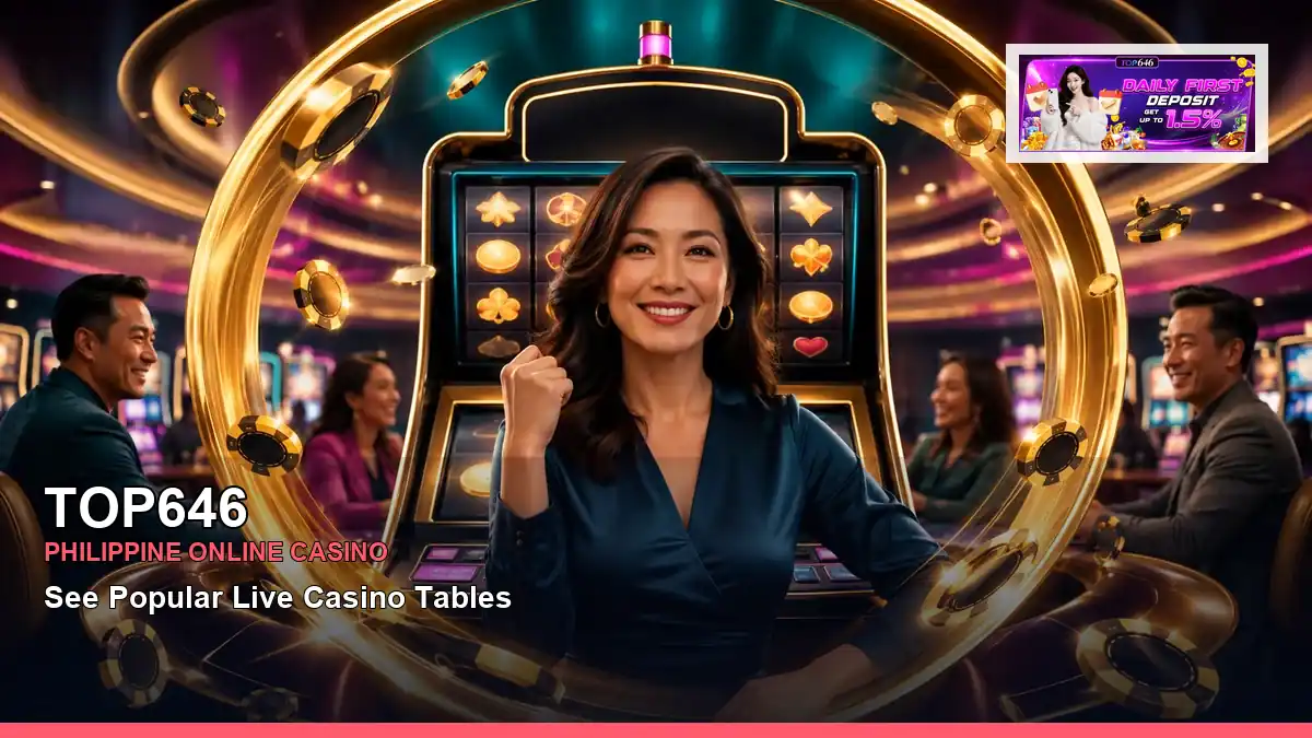 TOP646 featured slots and live casino guide for Philippine players