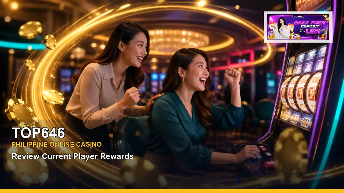 TOP646 online casino and slot games for Philippine players with featured game highlights